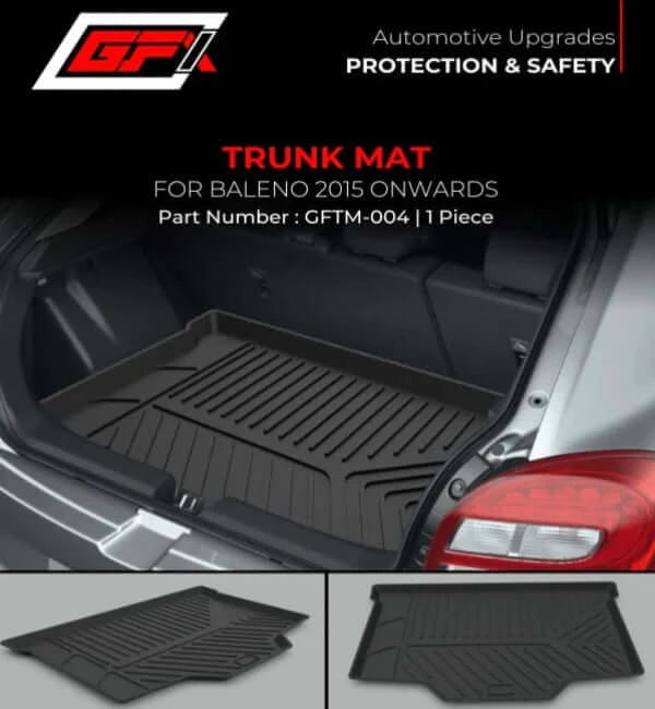 GFX Car Trunk Boot Mat For Maruti Suzuki Baleno (2015-2021) / Glanza (2019) - Image 5
