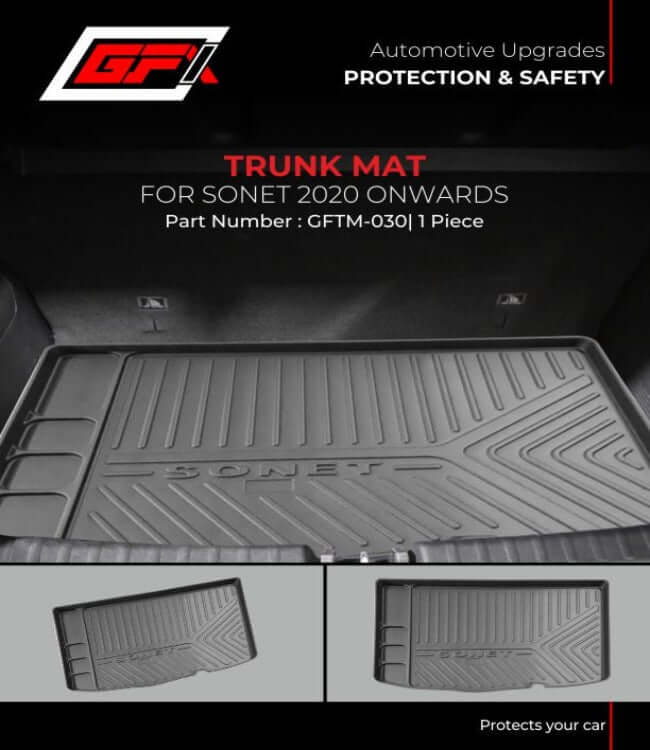 GFX Car Trunk Boot/Dicky Mat For Kia Sonet (2020 onwards) - Image 4
