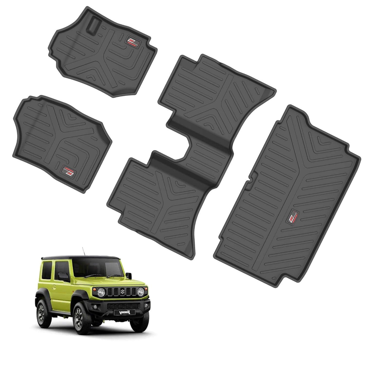 GFX Maruti Suzuki Jimny 2023 Onwards Life Long Floor Mats - Image 2