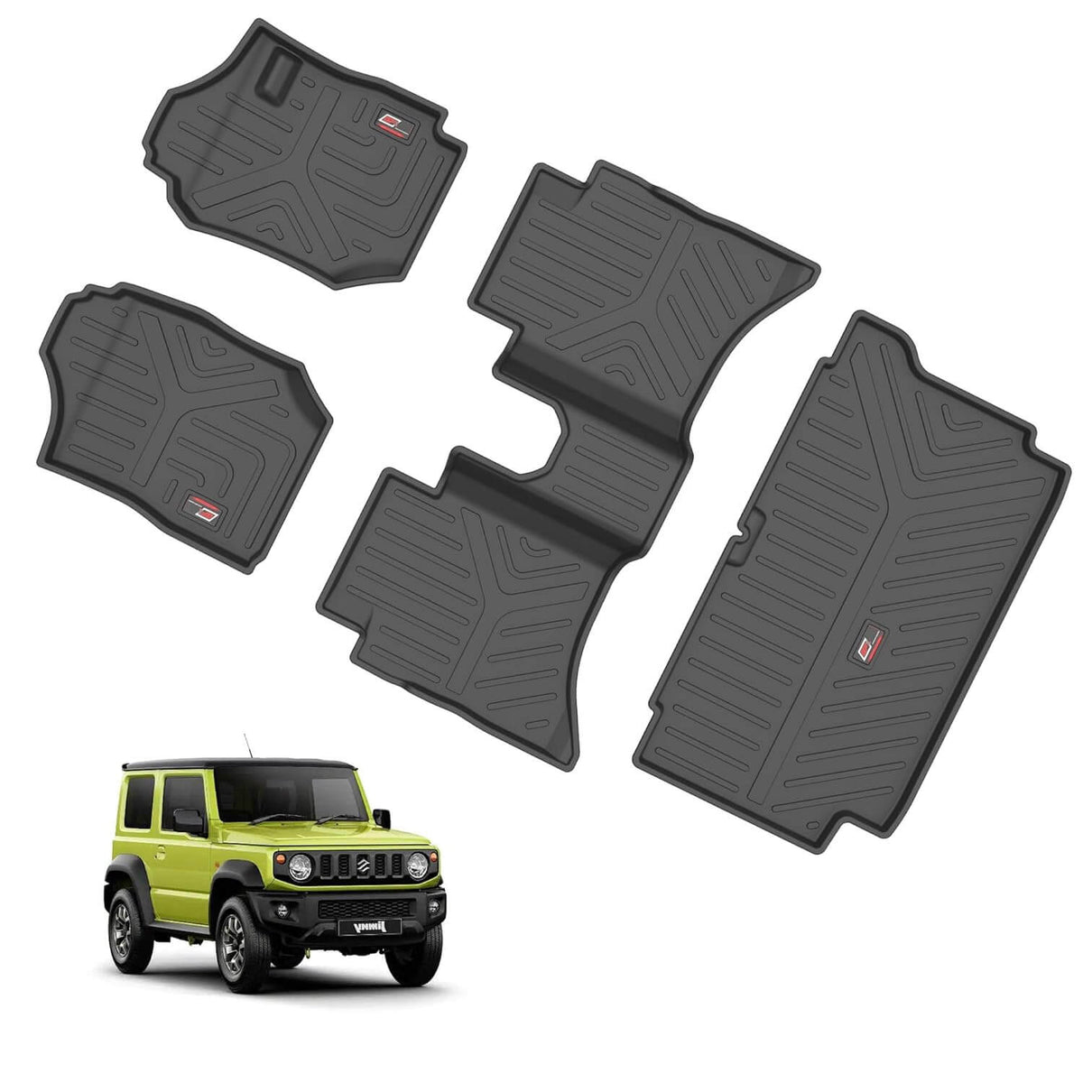 GFX Maruti Suzuki Jimny 2023 Onwards Life Long Floor Mats